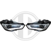 Scheinwerfereinsatz, Hauptscheinwerfer beidseitig,vorne...