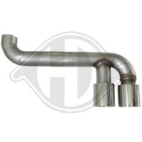 Endrohrblende hinten,mitte für MINI MINI (F55)
