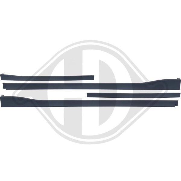 Schwellerverkleidung seitlicher Anbau für VW TRANSPORTER T6 / CARAVELLE T6 Bus (SGB, SGJ, SHB, SHJ)