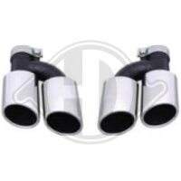 Endrohrblende hinten,unten für AUDI A4 B9 (8W2, 8WC)
