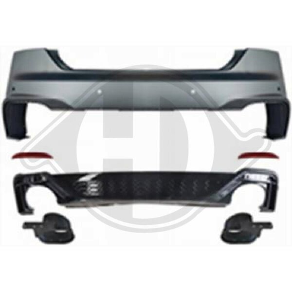 Stoßfänger hinten für AUDI A5 Sportback (F5A, F5F)