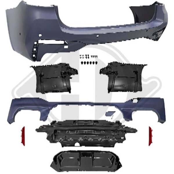 Stoßfänger hinten für BMW 5 Touring (G31)