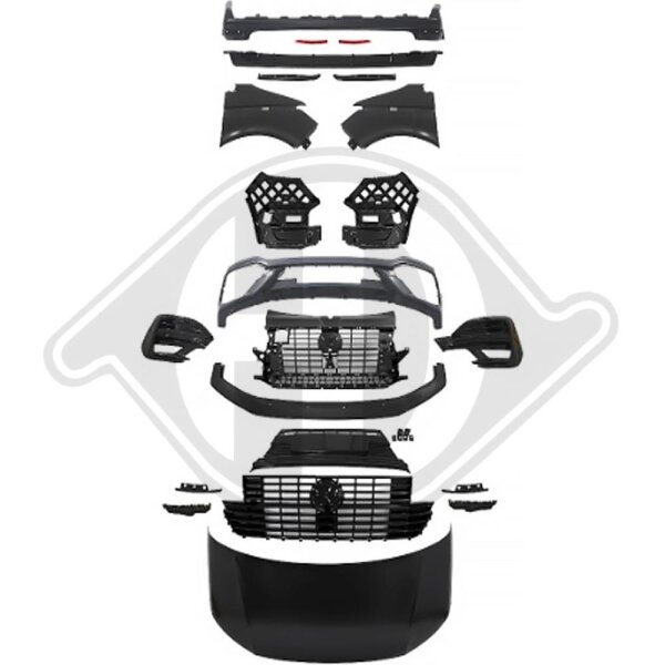 Stoßfänger Fahrzeugseite,hinten,vorne für VW TRANSPORTER T5 Bus (7HB, 7HJ, 7EB, 7EJ)