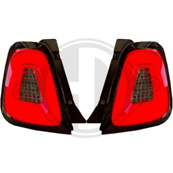 Heckleuchtensatz hinten für FIAT 500 (312_)