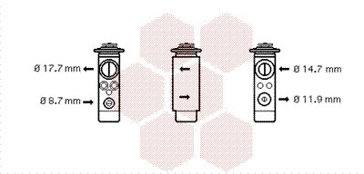 Expansionsventil, Klimaanlage  für ALFA ROMEO 145 (930_)