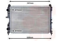 Kühler, Motorkühlung  für ALFA ROMEO 155...