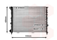 Kühler, Motorkühlung  für ALFA ROMEO 156...