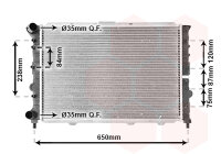 Kühler, Motorkühlung  für ALFA ROMEO 156...