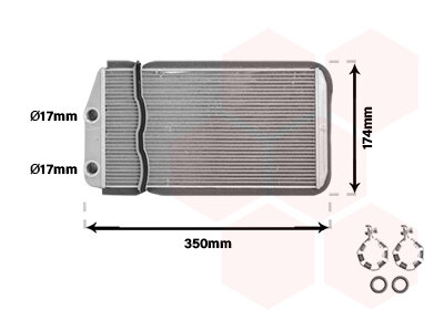 Wärmetauscher, Innenraumheizung  für ALFA ROMEO GIULIA (952_)