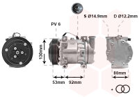 Kompressor, Klimaanlage  für ALFA ROMEO 164 (164_)