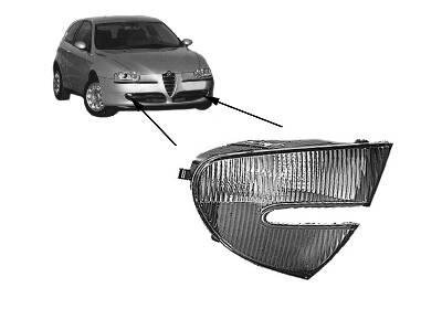 Blinkleuchte Stoßfänger,vorne links für ALFA ROMEO 147 (937_)