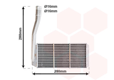 Wärmetauscher, Innenraumheizung  für LAND ROVER FREELANDER I (L314)