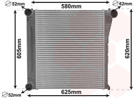 Ladeluftkühler  für LAND ROVER RANGE ROVER III (L322)