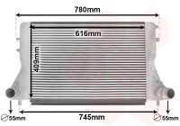 Ladeluftkühler  für AUDI A3 (8P1)