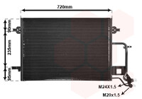 Kondensator, Klimaanlage  für AUDI A6 C5 (4B2, 4B4)