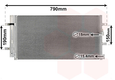 Kondensator, Klimaanlage  für AUDI A7 Sportback (4GA, 4GF)