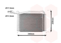 Verdampfer, Klimaanlage  für AUDI A4 B5 (8D2)