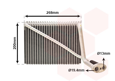 Verdampfer, Klimaanlage  für AUDI A4 B5 (8D2)