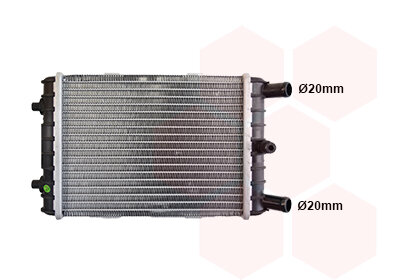 Kühler, Motorkühlung  für AUDI Q7 (4MB, 4MG, 4MQ)