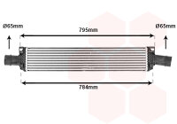 Ladeluftkühler  für AUDI A4 B9 (8W2, 8WC)