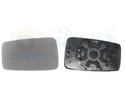 Spiegelglas, Außenspiegel rechts für AUDI 80 B3 Stufenheck (893, 894, 8A2)