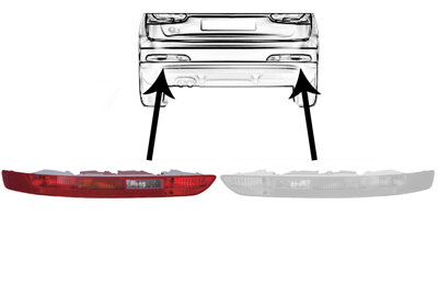 Heckleuchte links,Stoßfänger für AUDI Q3 (8UB, 8UG)