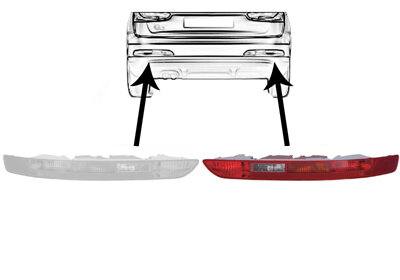 Heckleuchte rechts,Stoßfänger für AUDI Q3 (8UB, 8UG)