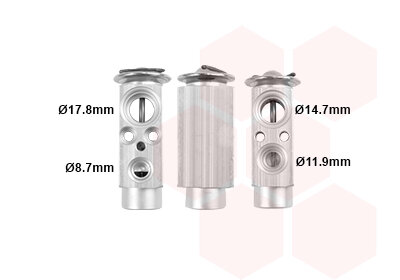 Expansionsventil, Klimaanlage hinten für BMW 7 (E65, E66, E67)