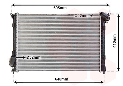 Kühler, Motorkühlung  für MINI MINI (R50, R53)