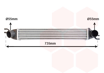 Ladeluftkühler  für MINI MINI (R56)