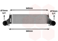 Ladeluftkühler  für BMW X5 (E53)