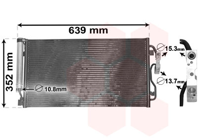 Kondensator, Klimaanlage  für BMW 3 (F30, F80)