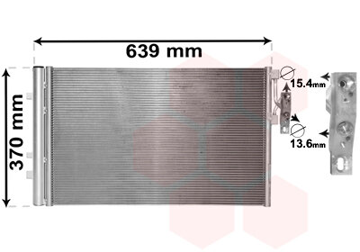 Kondensator, Klimaanlage  für BMW X3 (F25)