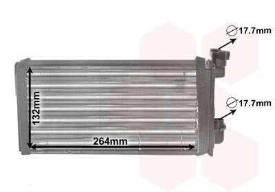 Wärmetauscher, Innenraumheizung  für BMW 3 (E30)