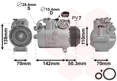 Kompressor, Klimaanlage  für BMW X5 (E70)