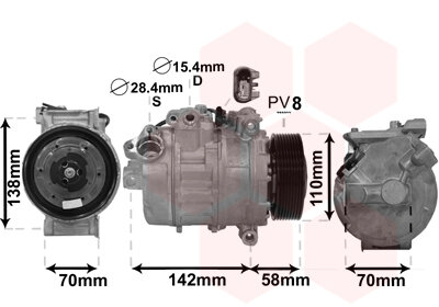 Kompressor, Klimaanlage  für BMW X3 (F25)