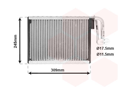 Verdampfer, Klimaanlage  für BMW 5 (F10)