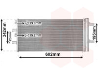 Kondensator, Klimaanlage  für MINI MINI (F56)