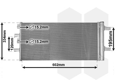 Kondensator, Klimaanlage  für BMW 2 Active Tourer (F45)