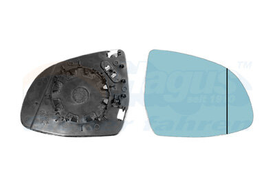 Spiegelglas, Außenspiegel rechts für BMW X3 (F25)
